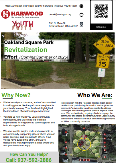 Oakland Square Park Flyer